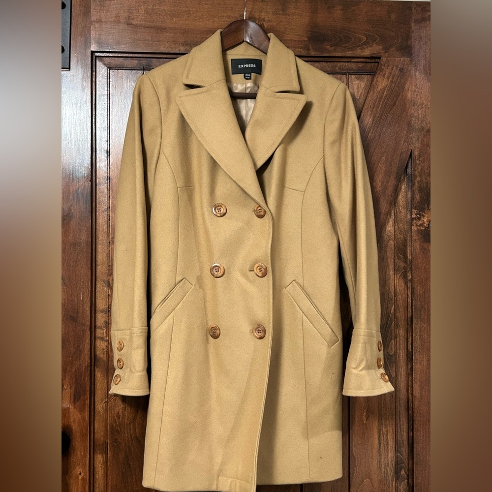 Express Tan Coat